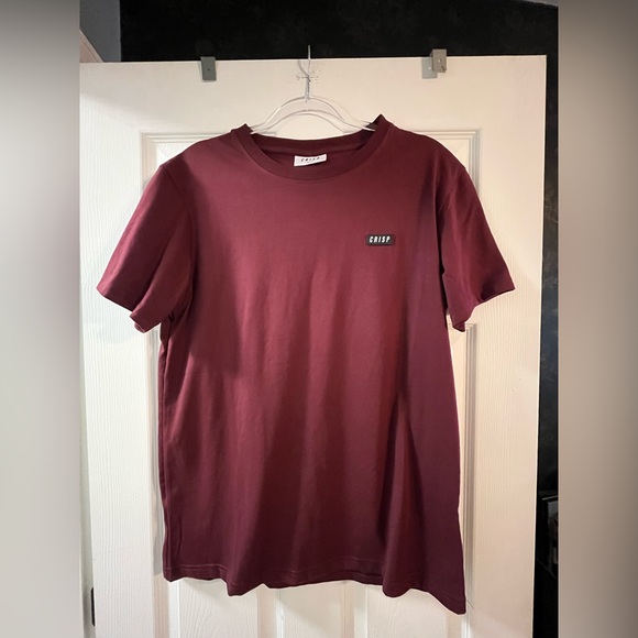 NWOT Maroon Short Sleeve Men's Tee - Picture 1 of 4